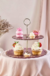 Hermia Goblen2 - Plum Plato de Galletas de Dos Niveles